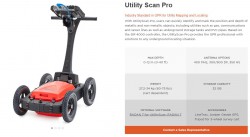 Георадар GSSI UtilityScan PRO